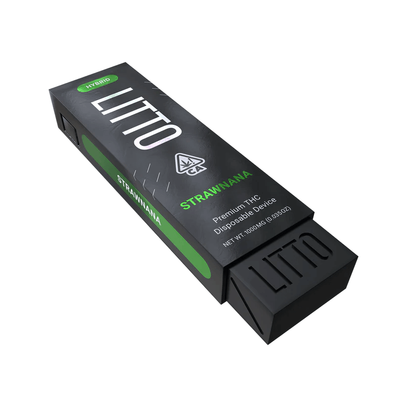 Litto Disposable Vape – 1 Gram - Strawnana (Hybrid)